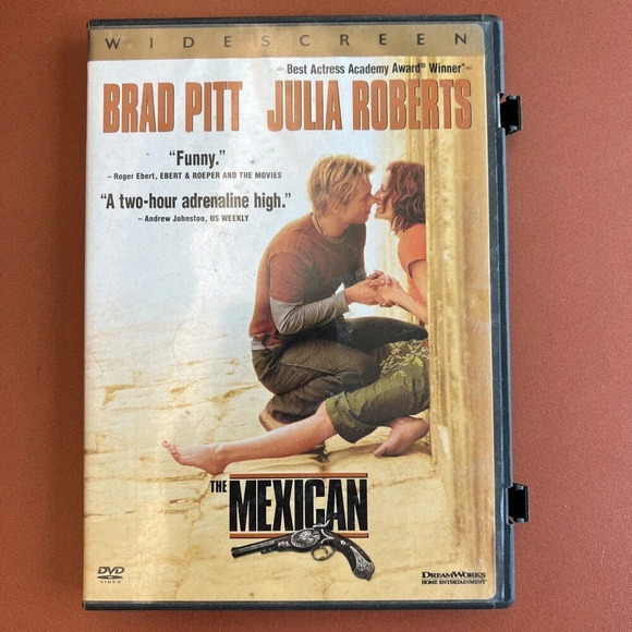 The Mexican (DVD, 2001, Widescreen) Brad Pitt, Julia Roberts - Picture 1 of 3